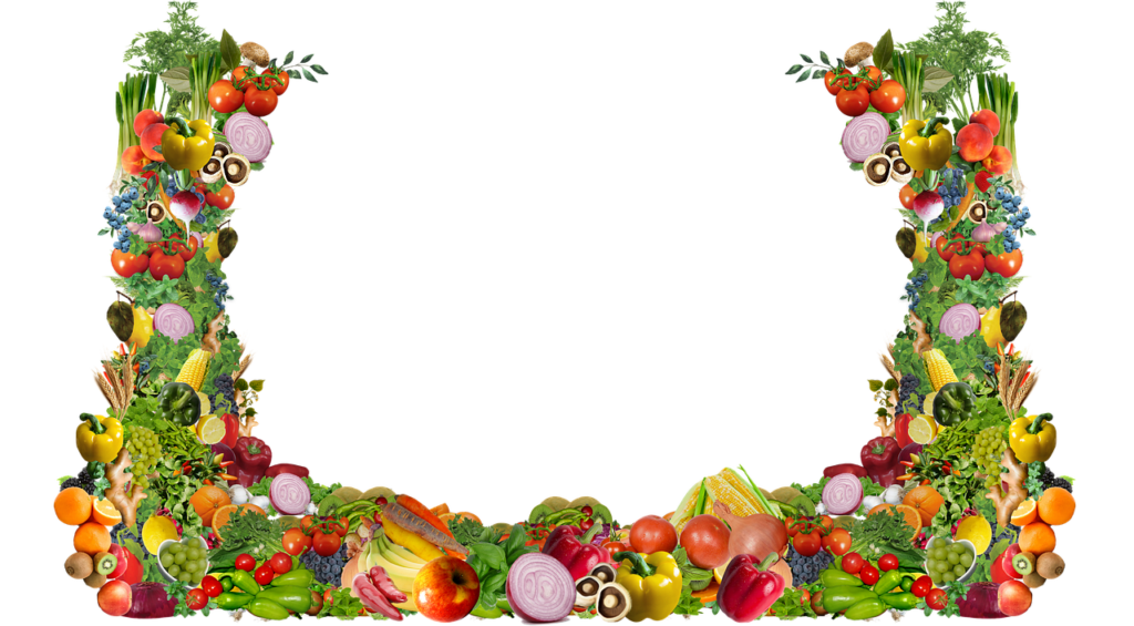 fruits vegetables frame veggies 6176930