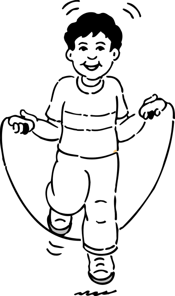 rope jump boy jumping young happy 303585
